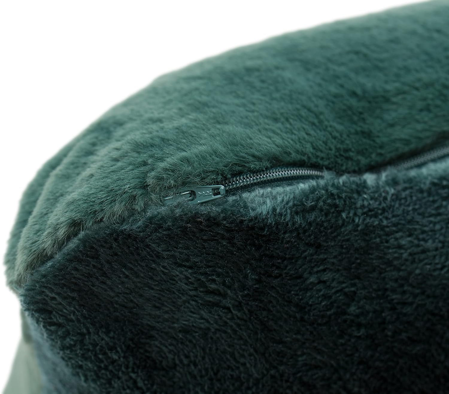 Gözze - Pohodlný povlak na polštář, Merino Feeling, 50X50 cm - Tmavě zelená Postele a přikrývky Besuche den Gözze-Store