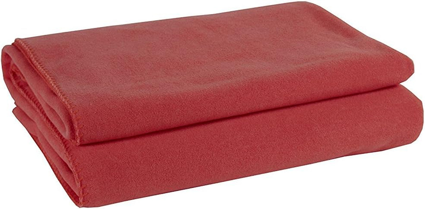 Zoeppritz Decke in Der Farbe: Rot, Aus 65% Polyester, 35% Viskóza Hergestellt, Gre¶ÃŸe: 160X200 Cm, 103291-235-160X200