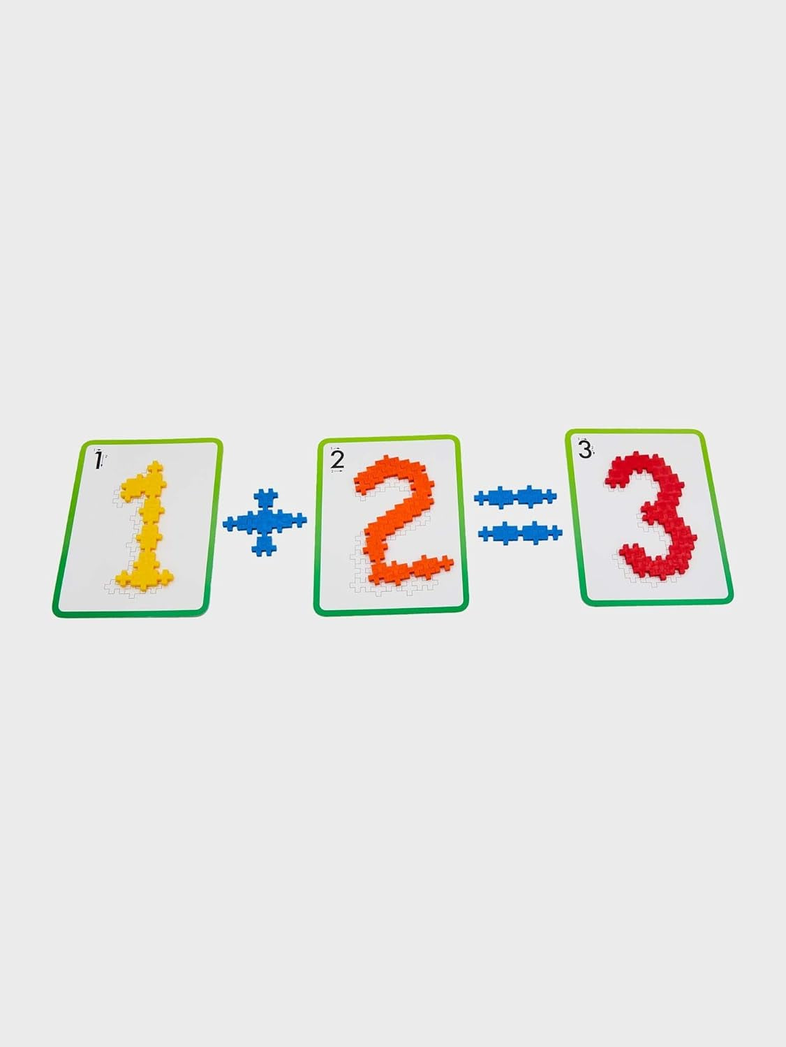 Plus-Plus 9603909 Geniales Konstruktionsspielzeug, Naučte se stavět, ABC & 123, Kreativ-Bausteine, 600 Teile