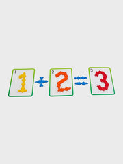Plus-Plus 9603909 Geniales Konstruktionsspielzeug, Naučte se stavět, ABC & 123, Kreativ-Bausteine, 600 Teile