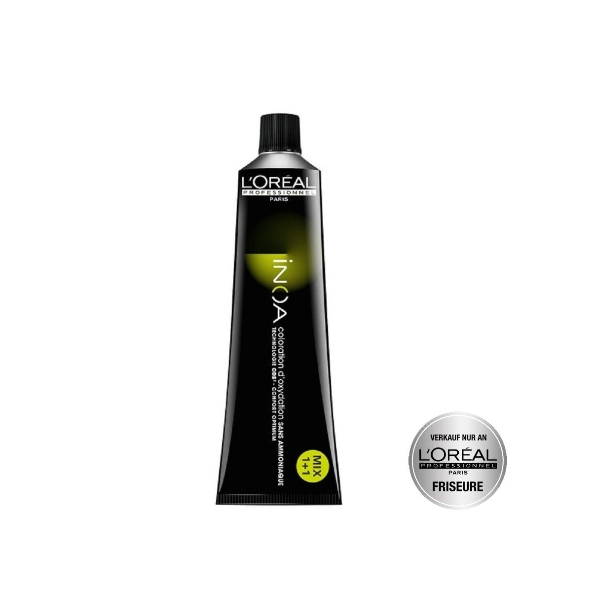 L'Oréal Professionnel INOA Colorație oxidativă fără amoniac 4 maro mediu, 1 pachet, (1x 60 ml)