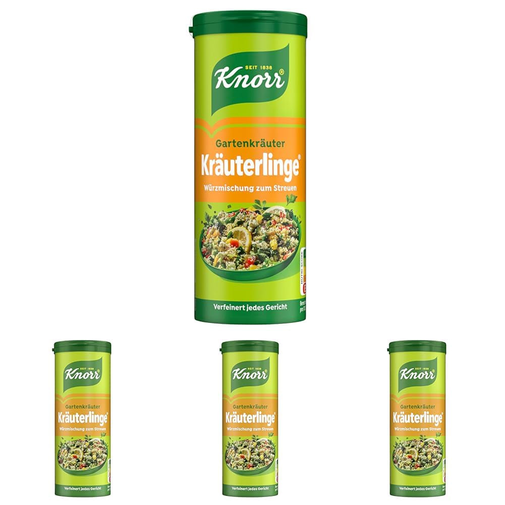 Knorr Kräuterlinge Italienische Kräuter Würzmischung zum Streuen für Pasta, Gemüse nebo einen Salat 60 g