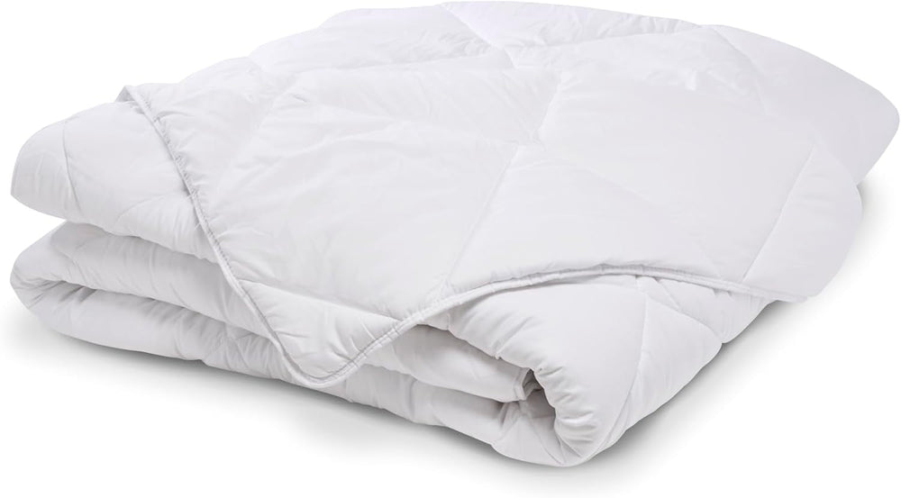 Teplá přikrývka pro 1 osobu, Hygiafill 95° pratelná, odborně testovaná, bílá, 140X200Cm, KBOB40 Přikrývky a přikrývky Naty Shop