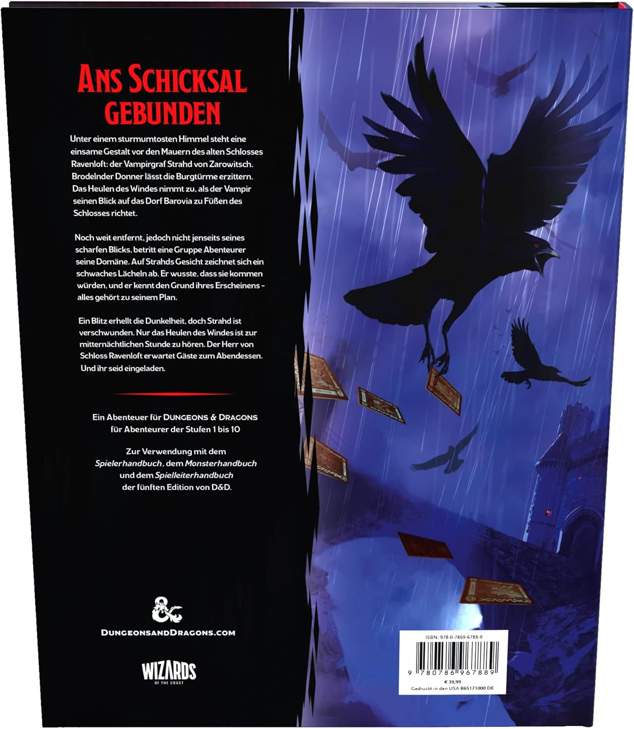 Dungeons & Dragons: Curse of Strahd (německá verze)