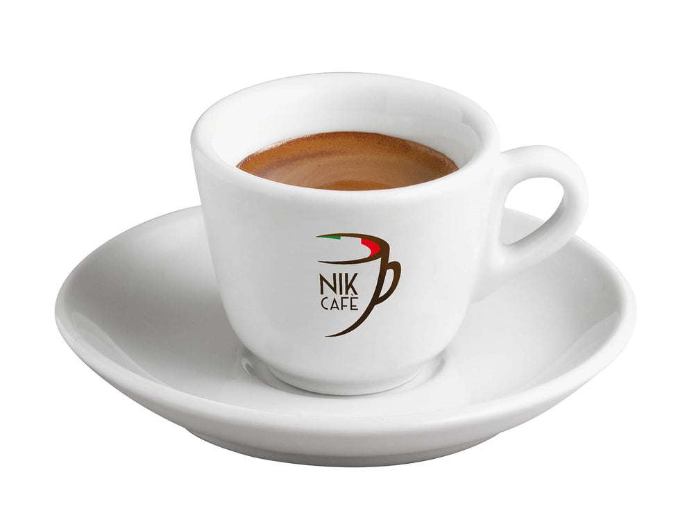 Nik Café Espresso Blend - Adevăratul Italian - Câștigător al Premiului Mondial pentru Alimente și Băuturi 2023 - Boabe de Cafea Prăjite, 1 kg