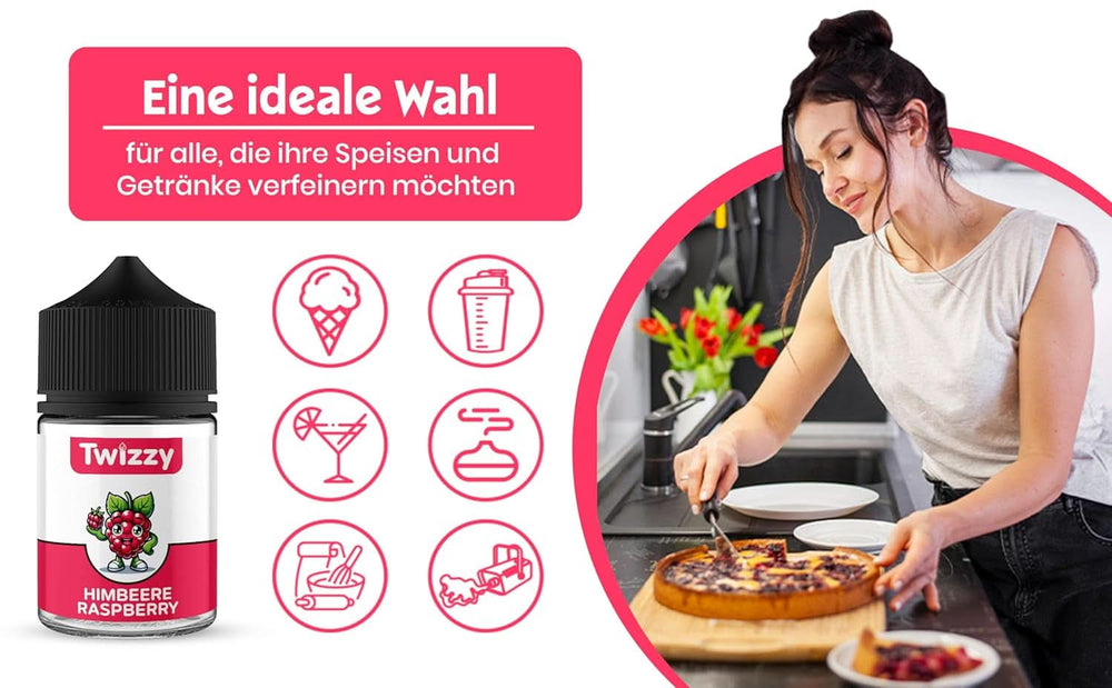 Twizzy, intenzivní malinová příchuť, 60 mililitrů Arome Naty Shop