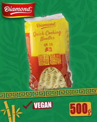 DIAMANTOVÉ instantní nudle bez vajec, instantní nudle z pšeničné mouky wok a přílohy – 1 x 500 g