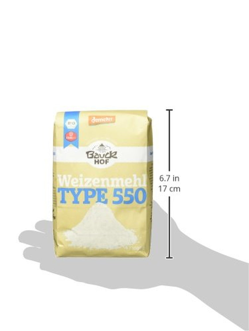 Făină de grâu Hof tip 550 Demeter, 1 kg