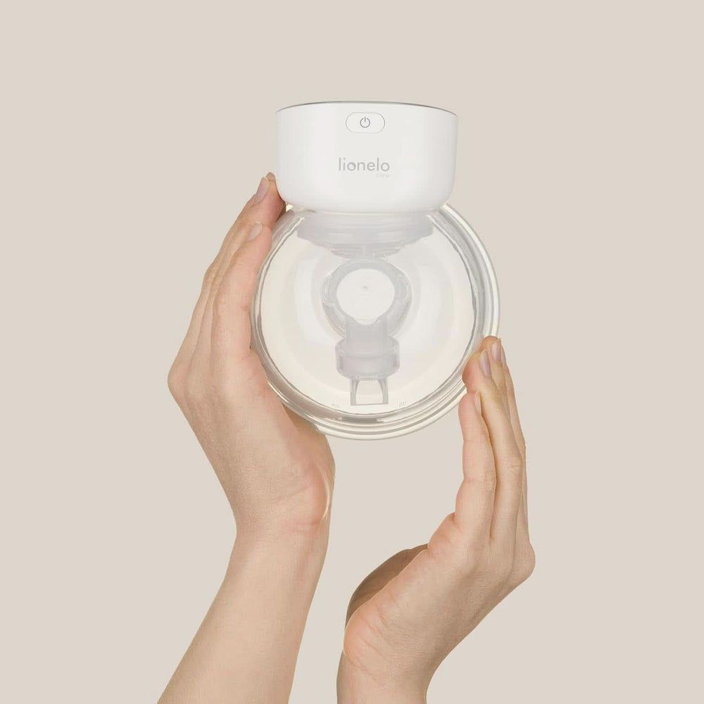 Jednoduchá elektrická odsávačka mateřského mléka LIONELO Fidi Free 180 ml, přenosná odsávačka se 2 fázemi, úspora energie 9 úrovní, 3 velikosti silikonových trychtýřů Časovač Příslušenství Jídlo a kojení Bebe Naty Shop