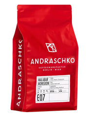 Malabar Monsoon Espresso Blend - 100 % Arabica aus Indien, Brasilien & Guatemala - säurearm & ausgewogen mit Nektarine, Honig & Haselnuss - ganze Bohnen, medium dark roast - 1kg