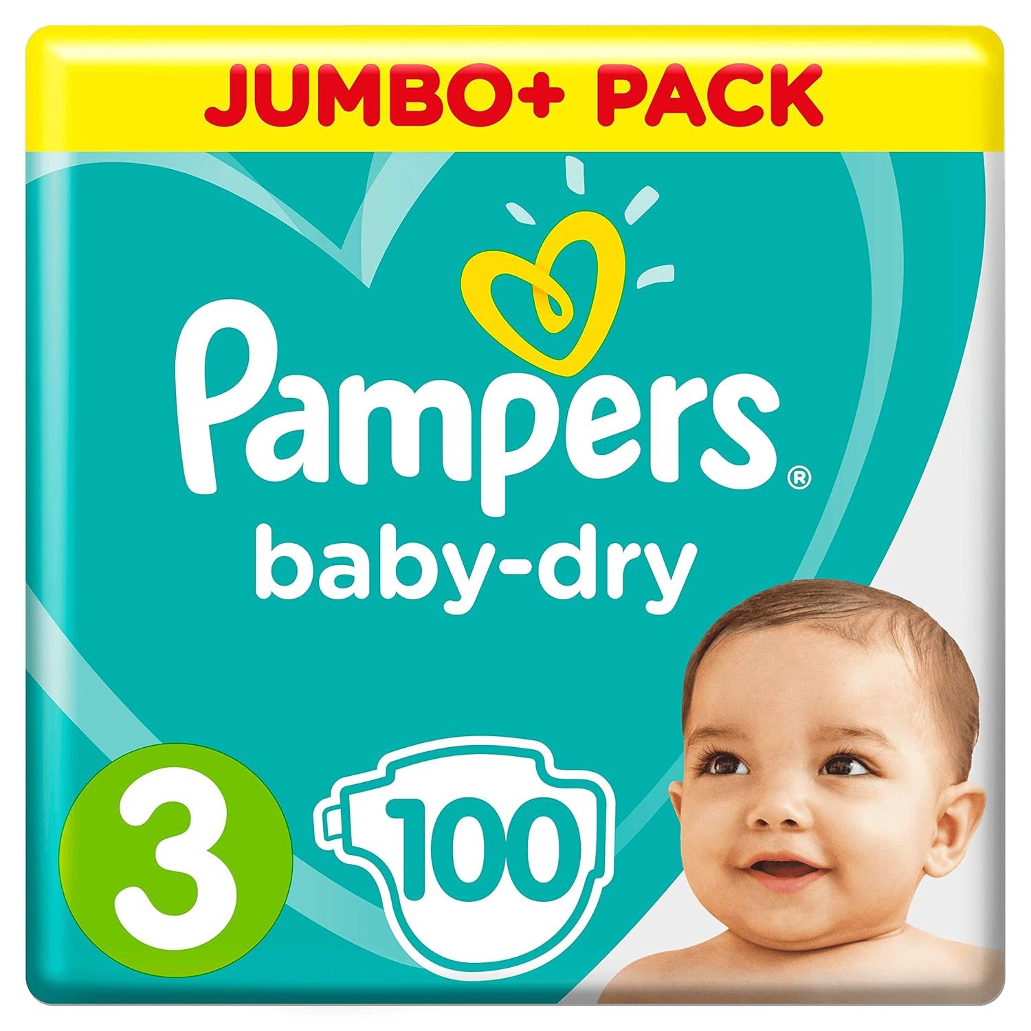 Pleny Pampers (stará verze), velikost 3 (6-10 kg), 100 kusů,