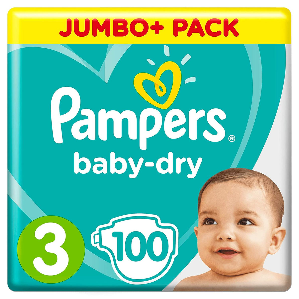 Pleny Pampers (stará verze), velikost 3 (6-10 kg), 100 kusů,