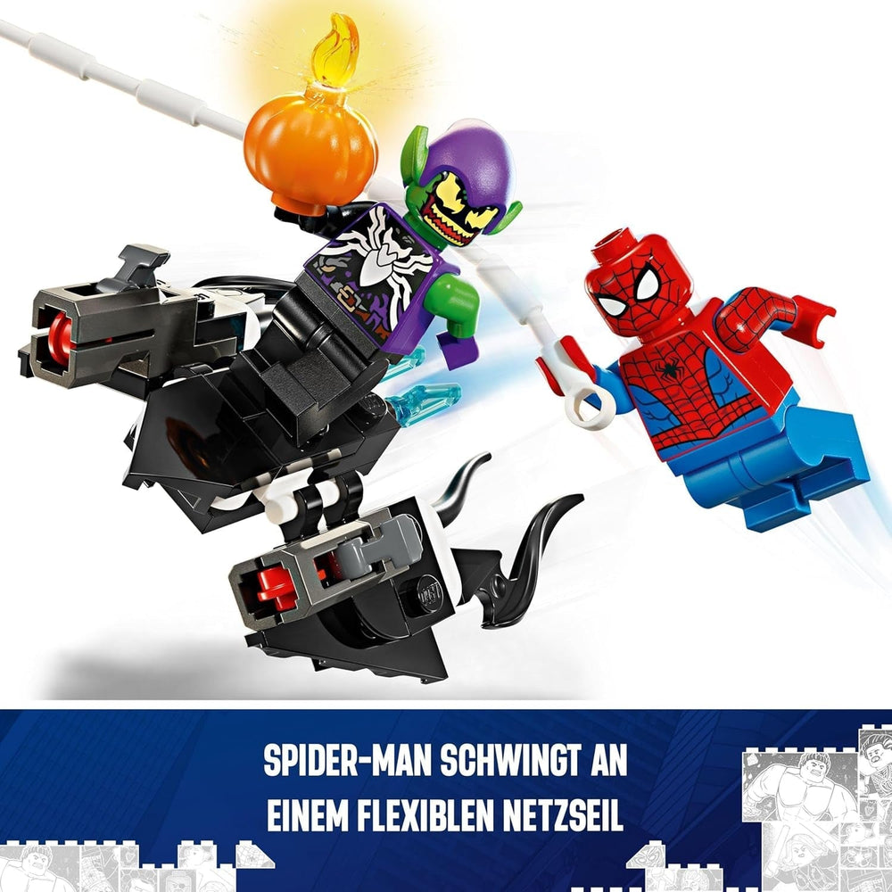 LEGO Marvel Spider-Man závodní auto a Venom Green Goblin, Spidey Role Play Hračka s figurkami superhrdinů a sestavitelným autem, Dárek pro děti, chlapce a dívky 7 let 76279 Stavebnice Beuche den LEGO-Store
