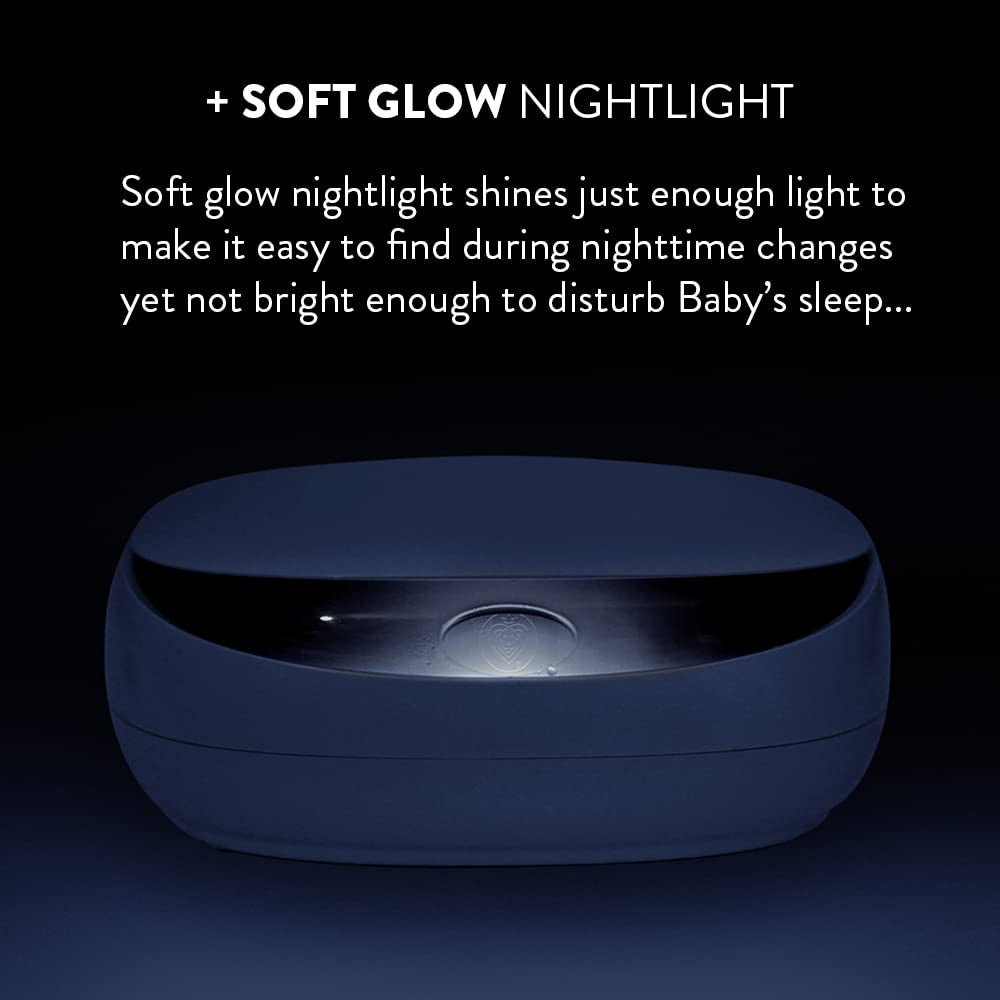 Prince Lionheart EVO ohřívač utěrek pro dětské jednorázové vlhčené ubrousky s hřejivým nočním světlem Ever-Fresh (EU adaptéry) 1 kus (1 balení)