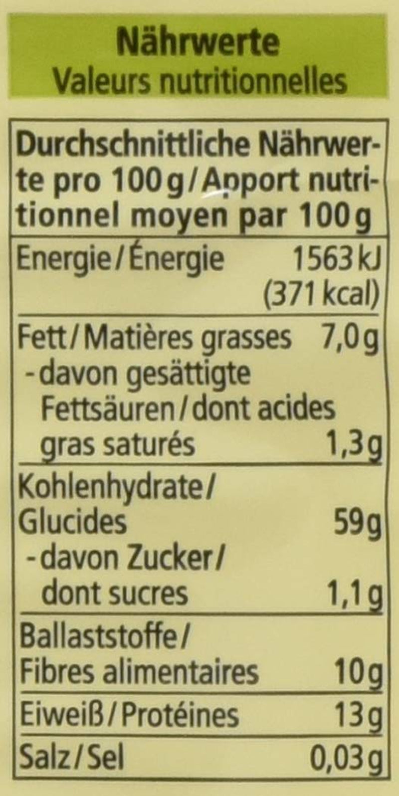Fulgi de ovăz organici, fulgi mici, 500g (1 pachet)