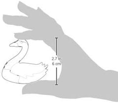 Formă de biscuiți Städter Swan 6,5 cm Oțel inoxidabil, Argintiu