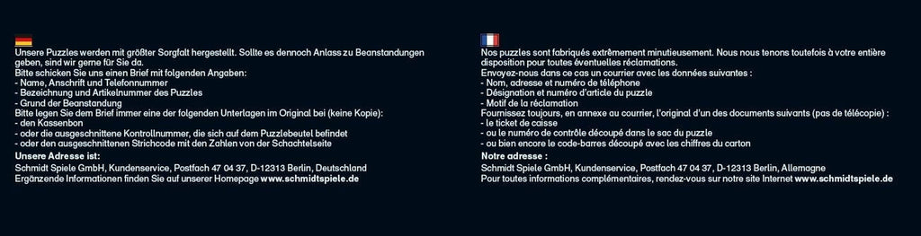 Schmidt Spiele 59655 În casa de vacanță, 1000 piese Puzzle secret Puzzle Naty Shop