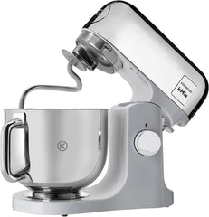 Kenwood Kmix Editions KMX760CH Küchenmaschine, 5 L Edelstahl Schüssel, Safe-Use-Sicherheitssystem, Metallgehäuse, 1000 Watt, Inkl. 3-Teiligem Patisserie-Set Und Spritzschutz, Chrom Matka a dítě Naty Shop