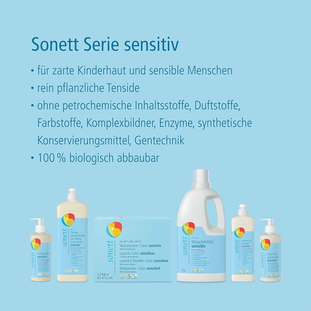 Lichid de spălat vase Sonett Sensitive, 1 litru Naty Shop
