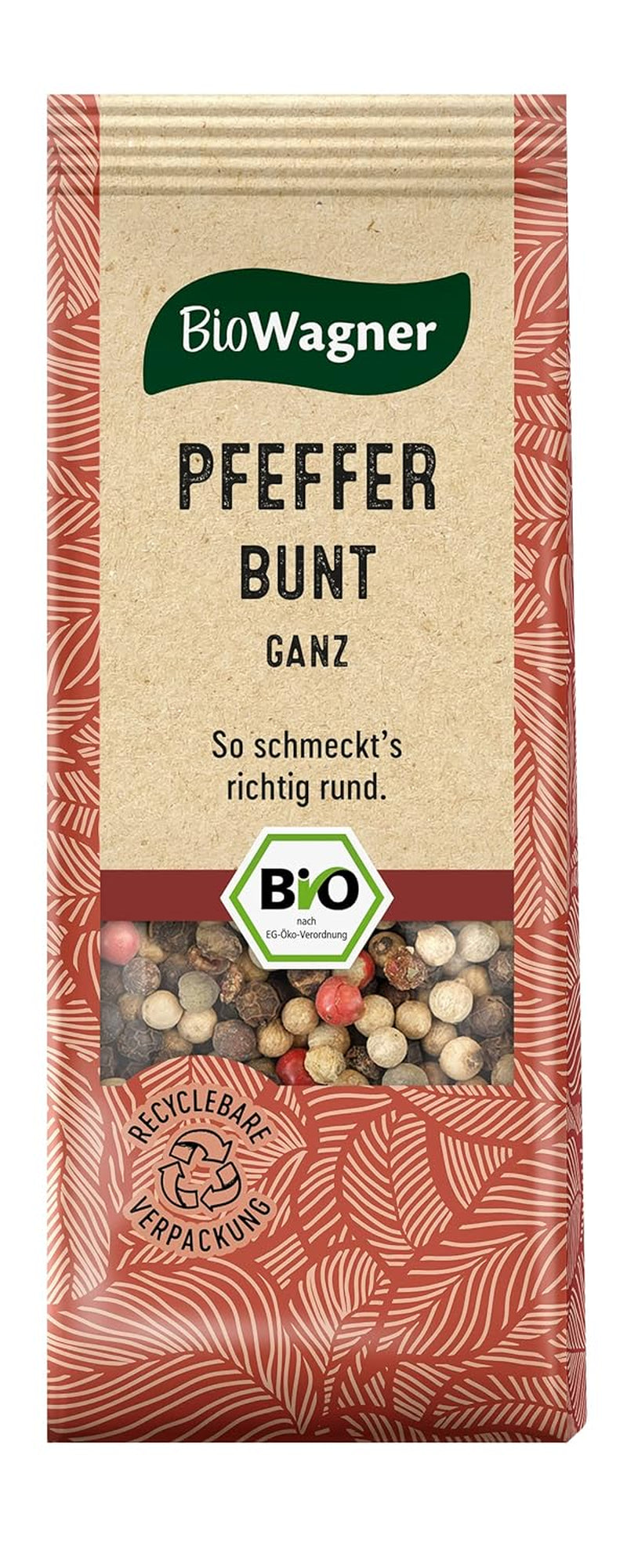 BioWagner - Bio Wachholderbeeren | ideální pro Wild, Sauerbraten nebo Kysané zelí | naturbelassene Bio-Zutaten | recyklovatelné balení | 30 g