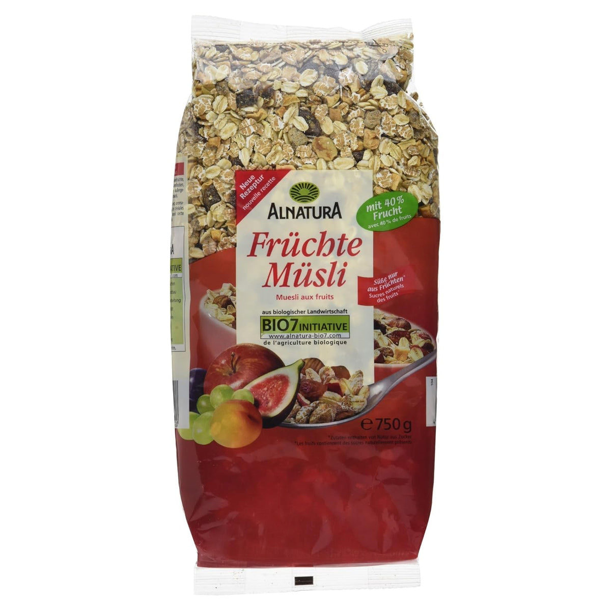 Müsli s bio ovocem, 750g