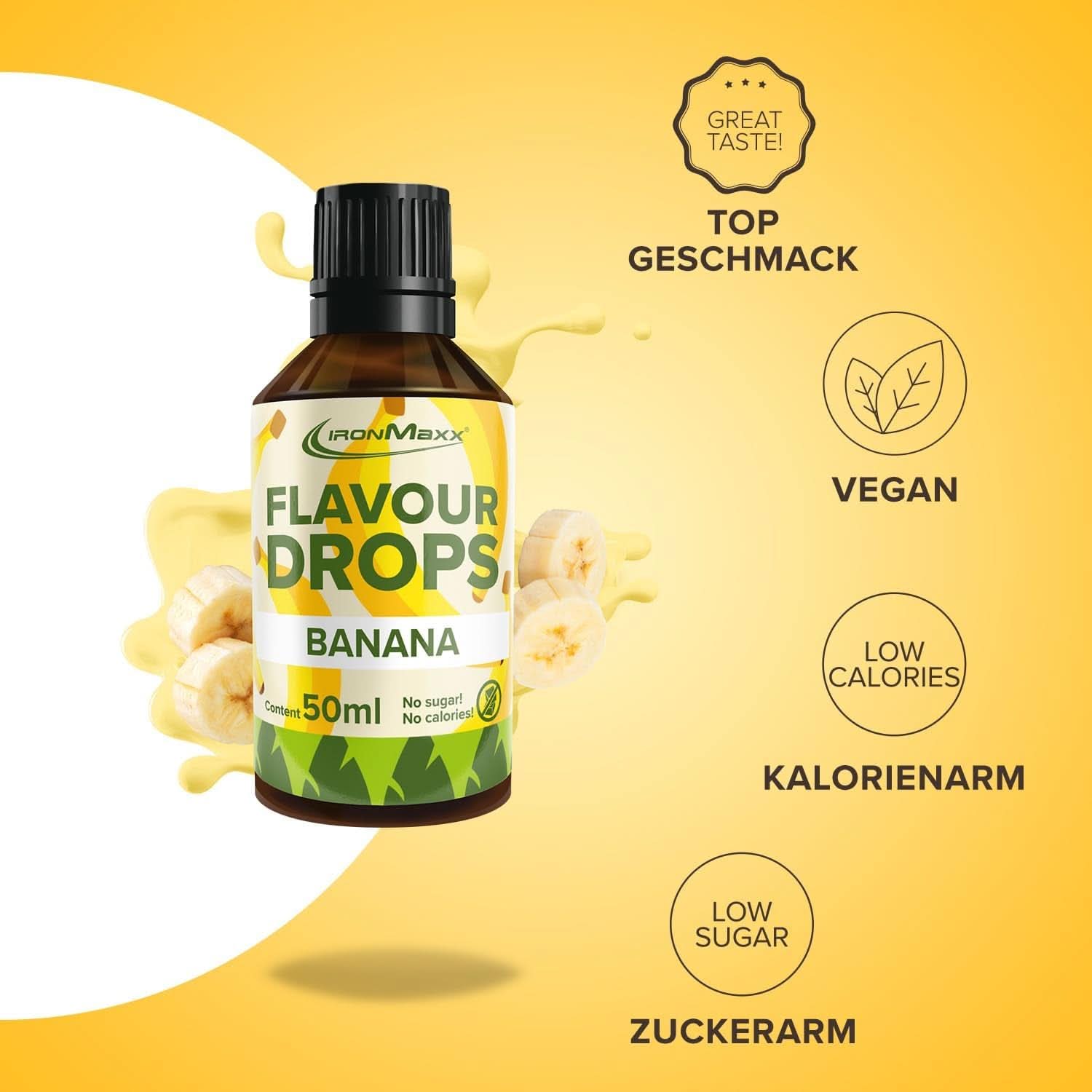 Picături aromate Ironmaxx - Fără calorii și fără zahăr, 50 ml Arome Naty Shop