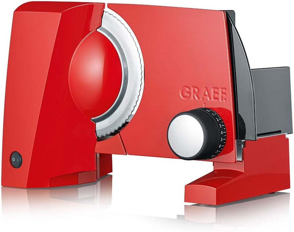 GRAEF Sliced Kitchen S10002, univerzální kráječ Rasnite a Slicers Naty Shop Red