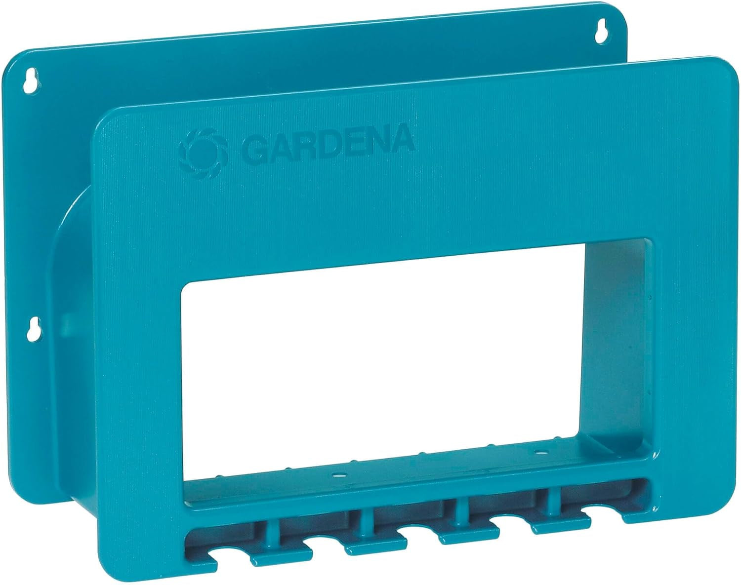 Rolă de furtun Gardena Classic de perete 60 cu rolă de ghidare a furtunului: Pentru montare ușoară pe perete, cu sistem anti-picurare, conexiune înclinată, capacitate mare, economie de spațiu (2650-88)