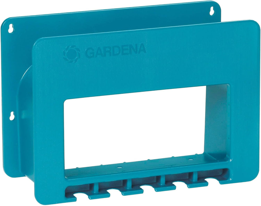 Rolă de furtun Gardena Classic de perete 60 cu rolă de ghidare a furtunului: Pentru montare ușoară pe perete, cu sistem anti-picurare, conexiune înclinată, capacitate mare, economie de spațiu (2650-88)