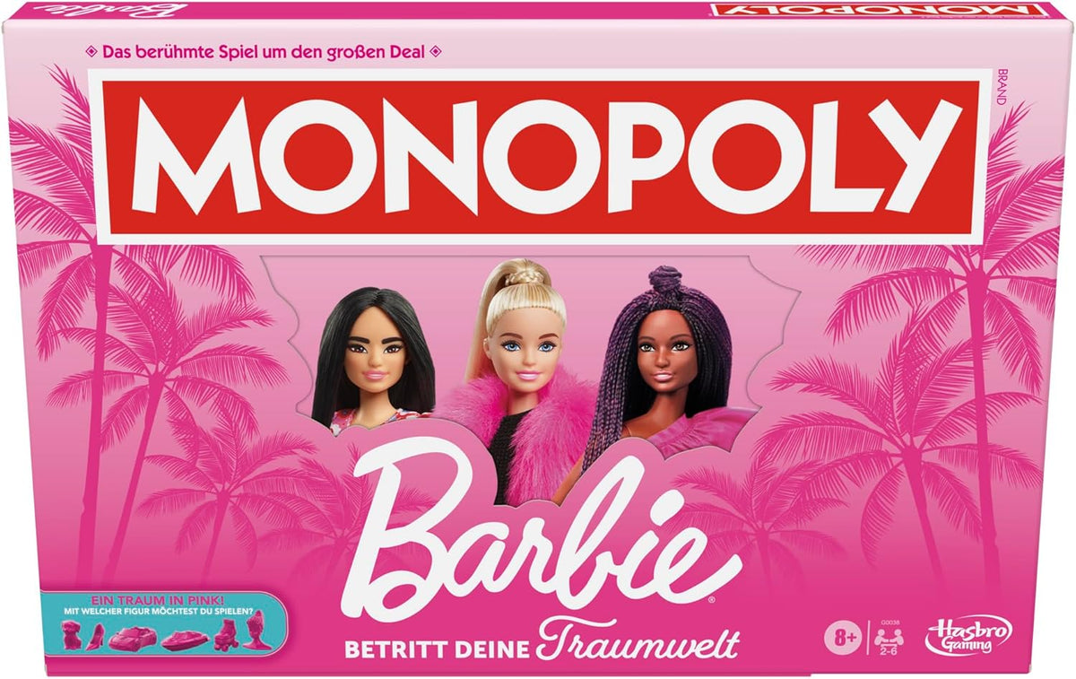 Barbie Edition, klasická desková hra inspirovaná snovým světem Barbie a jejími dobrodružstvími, je originální hrou pro děti a teenagery.