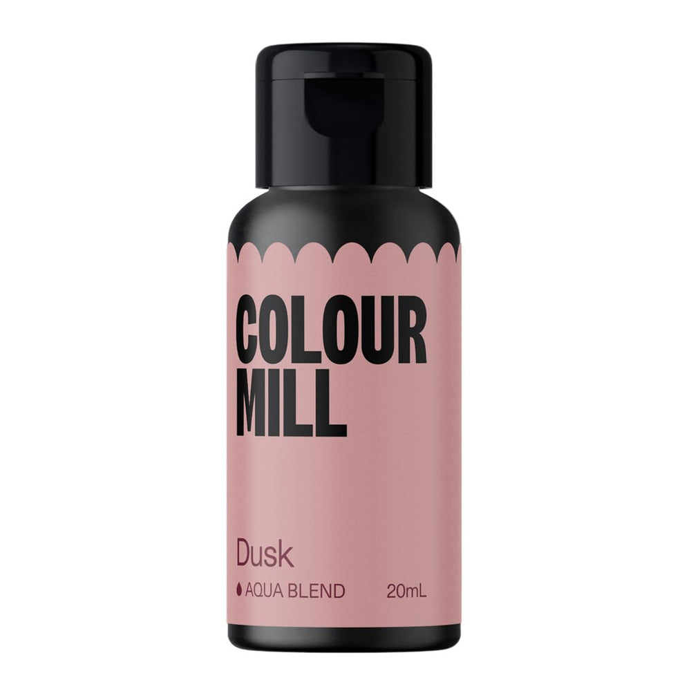 Colorant alimentar pe bază de apă Colour Mill Aqua Blend Burgundy - Foarte intens, concentrat, vegan - 20 ml