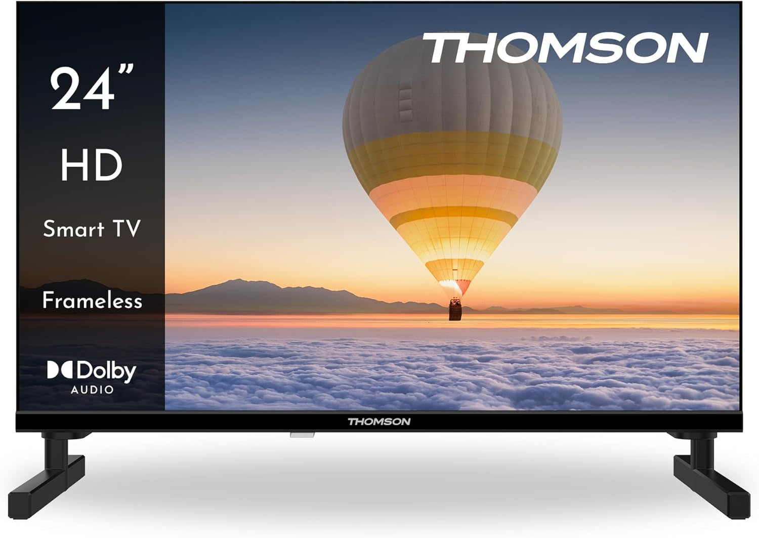 Televizor inteligent THOMSON FHD de 40 de inci (100 cm), Wi-Fi, control vocal, HDR10, Dolby Audio, tuner triplu (cablu/satelit/antenă), HDMI, USB, 1 GB RAM, 4 GB Flash – 40FT2S35