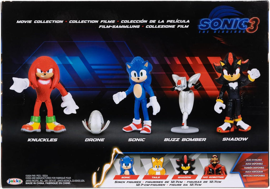 Sonic 3 Film 6 Cm Figuri de acțiune Multipack Action figures Naty Shop