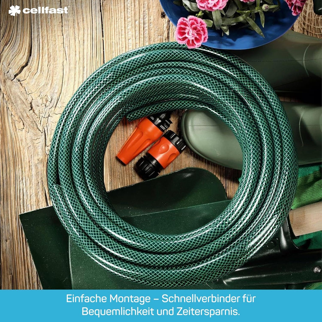 Set de aspersoare CELLFAST, aspersor de grădină, aspersor de gazon pentru flori și plante, conexiune rapidă, economic