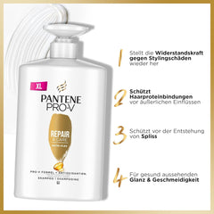 Pantene Pro-V Repair & Care Shampoo, 1 litru Duș și baie Pantene