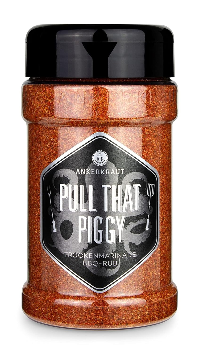Ankerkraut Grillbuch-Set mit 6 Streuern, 1320 g Gewürze plus Buch im Bundle
