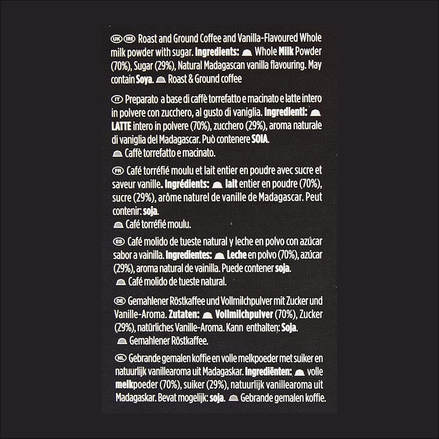 STARBUCKS Probierset, White Cup Variety Pack by Nescafé Dolce Gusto Kaffeekapseln & Vanilla Macchiato by Nescafé Dolce Gusto Kaffeekapseln 6 x 12 (72 Kapseln, 36 Portionen)