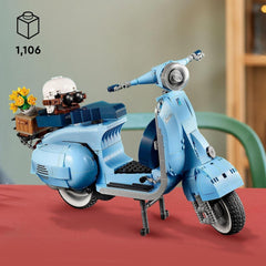 LEGO Icons Vespa 125, sestavitelný model motocyklu, historický italský skútr, modelová sada pro dospělé, výstavní kousek jako dekorace pokoje, dárky pro ženy a muže 10298 stavebnic Besuche den LEGO-Store