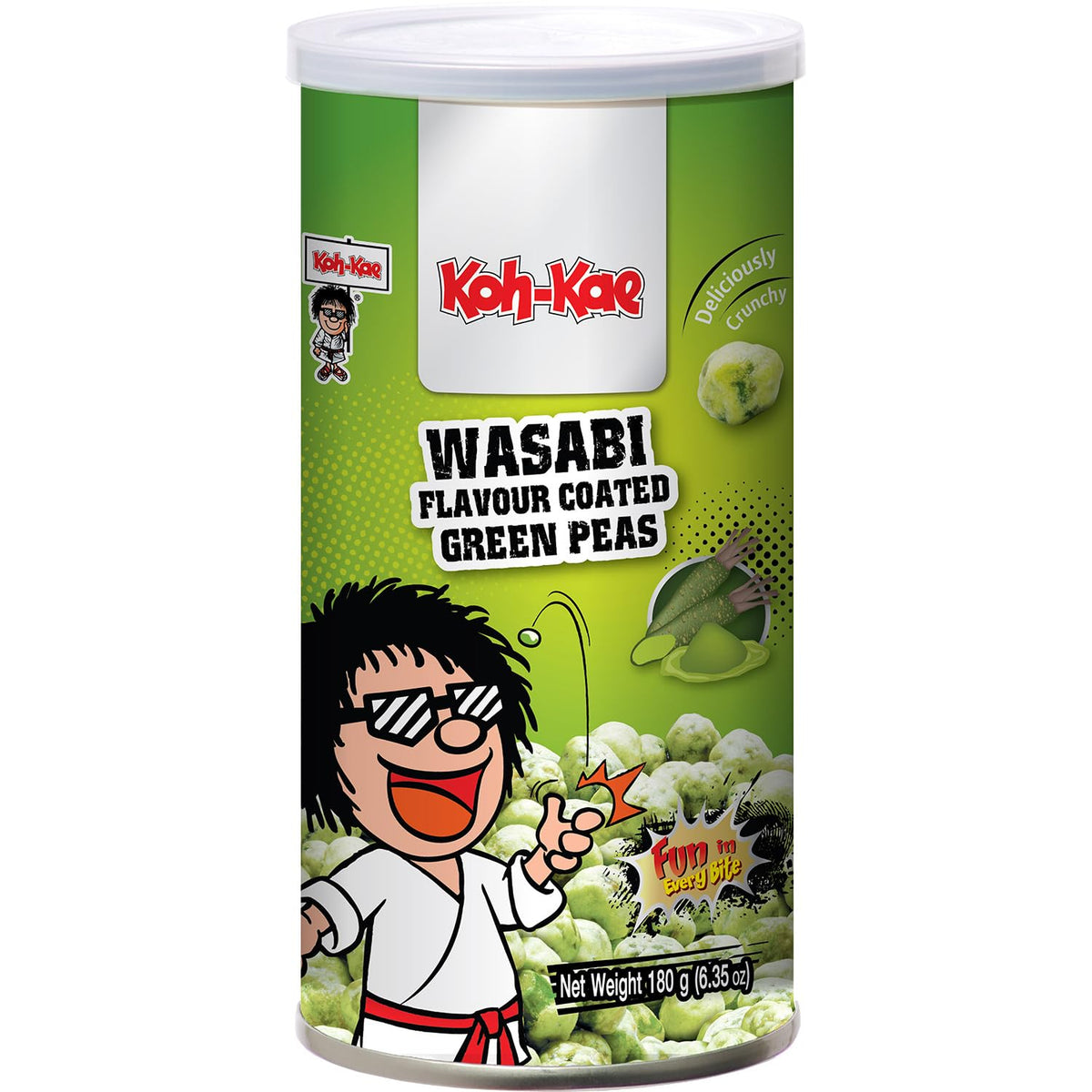 KOH-KAE - Zelený hrášek s wasabi - (1 x 180g)