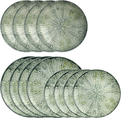 Set de veselă din porțelan Fusion Grey 67351GA2, 12 piese