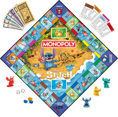 Desková hra Monopoly Disney Stitch Edition - německá verze