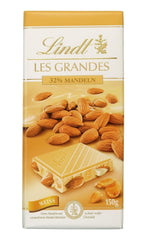 Lindt Chocolate Les Grandes Almond, 150 gramů Čokoládové bonbóny Naty Shop Výchozí název