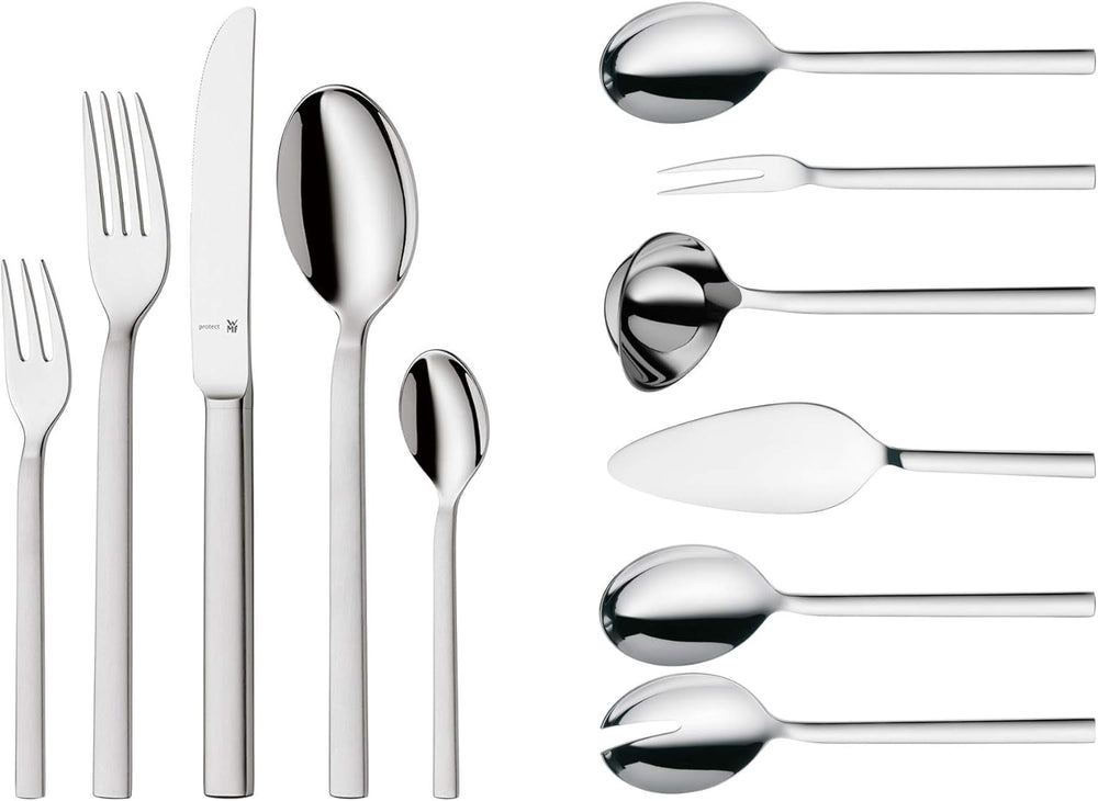 WMF Lyric plus set de tacâmuri din oțel inoxidabil pentru 6 persoane, 30 sau 66 de piese Bucatarie Naty Shop 66-Teilig