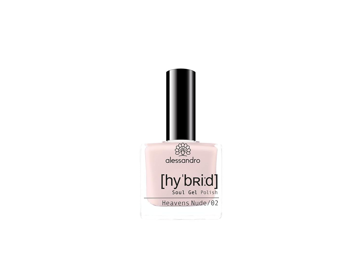 Lak na nehty Alessandro Sinful Glow HYBRID - Nude odstín - Perfektní nehty v pouhých 3 krocích, bez LED - vydrží až 10 dní! 8 ml