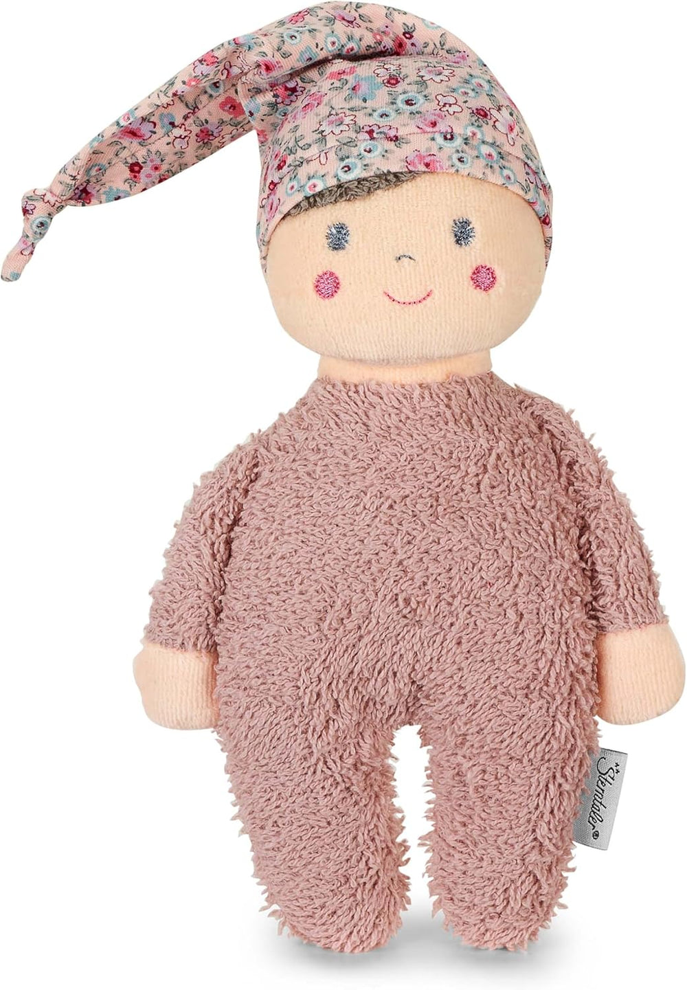 Sterntaler Spielpuppe Ida, Integrierte Rassel, Für Babys ab der Geburt, 22 x 13 cm, Rosa