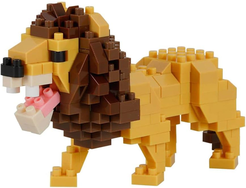 Bandai – Nanoblok – Roter Panda – Červená Panda – Mini-Bausteinfigur – Baukastenspiel – Pixel-Tierfiguren-Bausatz Panda – NBC194