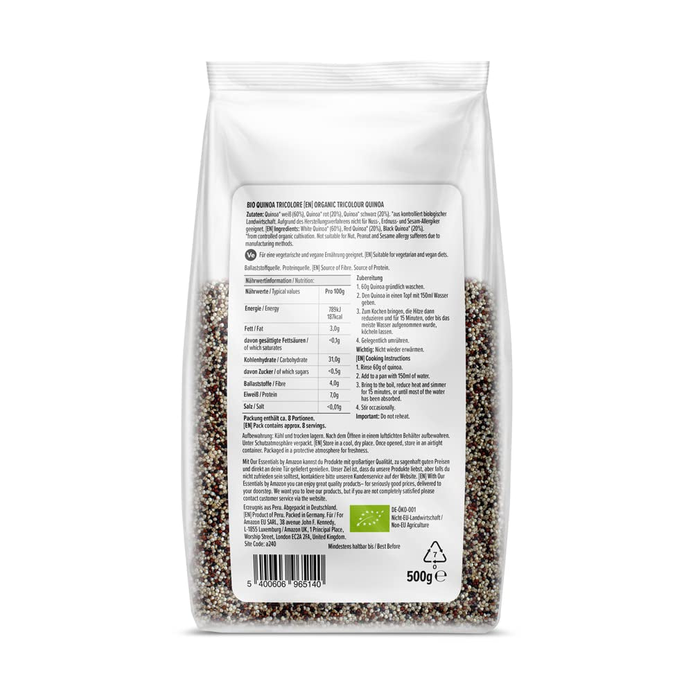Amazon Bio Tricolor Quinoa 500g (balení 1 ks)