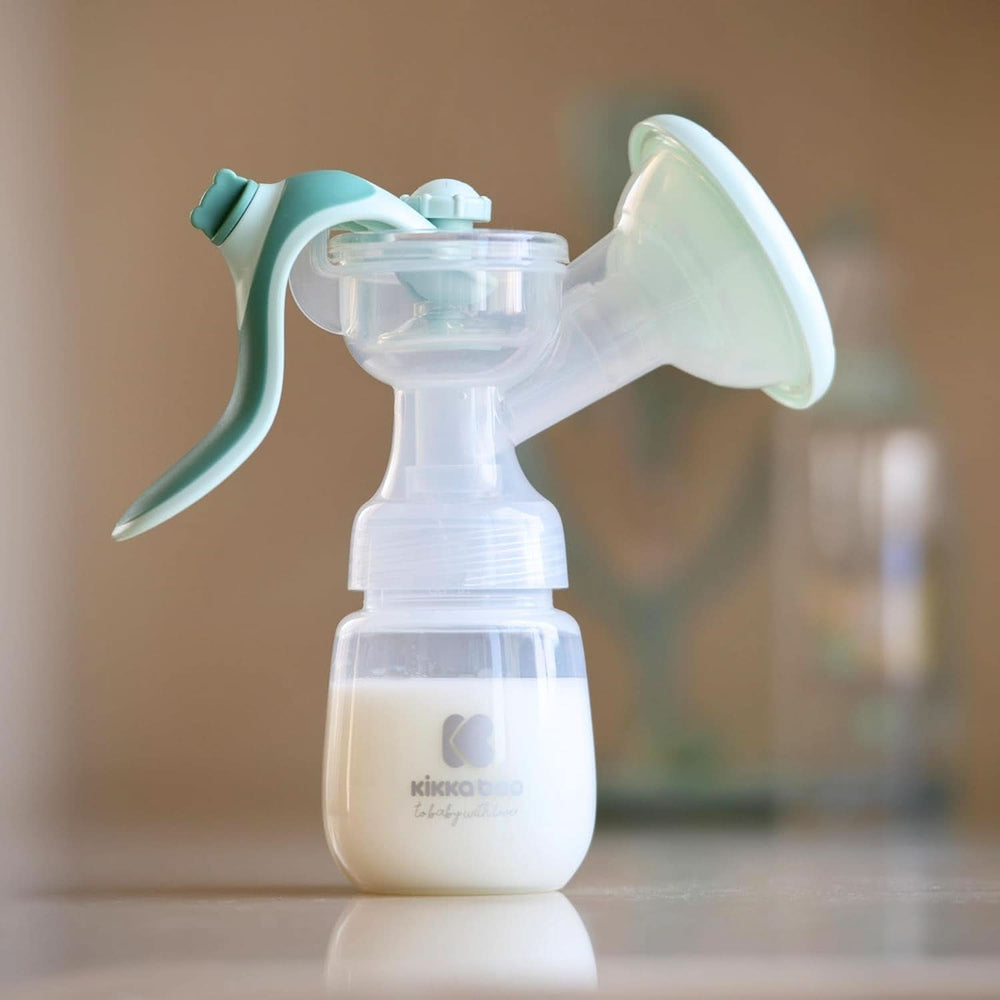 Kikkaboo ELSIE odsávačka mateřského mléka, manuální se 2 režimy, nastavitelný sací výkon, měkký silikonový kalíšek Příslušenství Jídlo a kojení Bebe Naty Shop