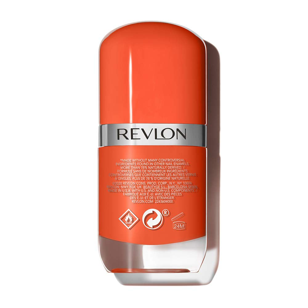 Revlon Ultra HD Snap Lak na nehty Dlouhotrvající veganské složení Rychle schnoucí jedna vrstva Plná krycí barva (8 ml) Hot Stuff (007) Unisex