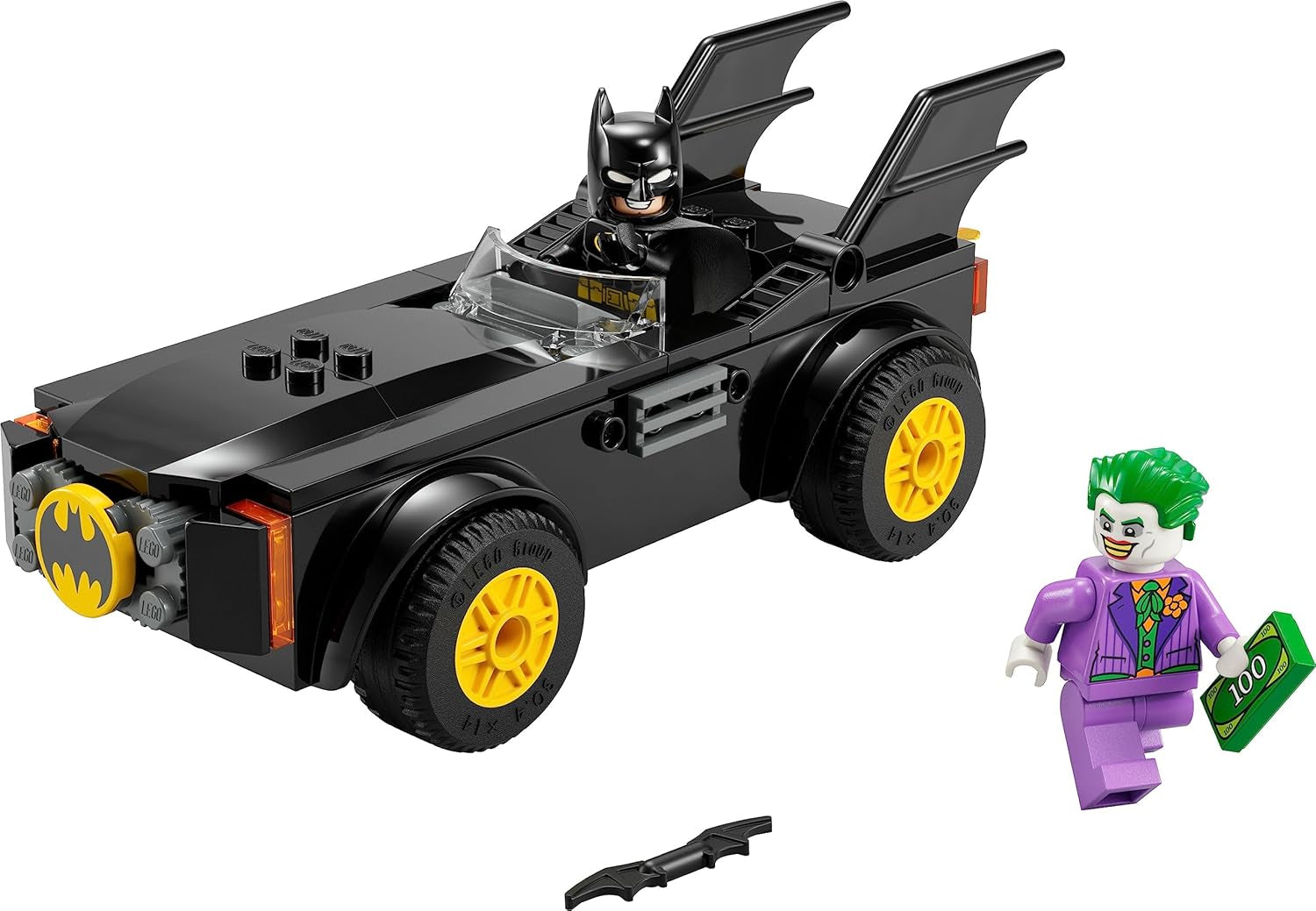 LEGO 76264 DC Chase in the Batmobile: Batman vs. Sada autíček Joker, Startovací sada superhrdinů se 2 minifigurkami, Hračka pro předškoláky, kluky a dívky ve věku 4+, Rychle sestavitelné Stavebnice Besuche den LEGO-Store